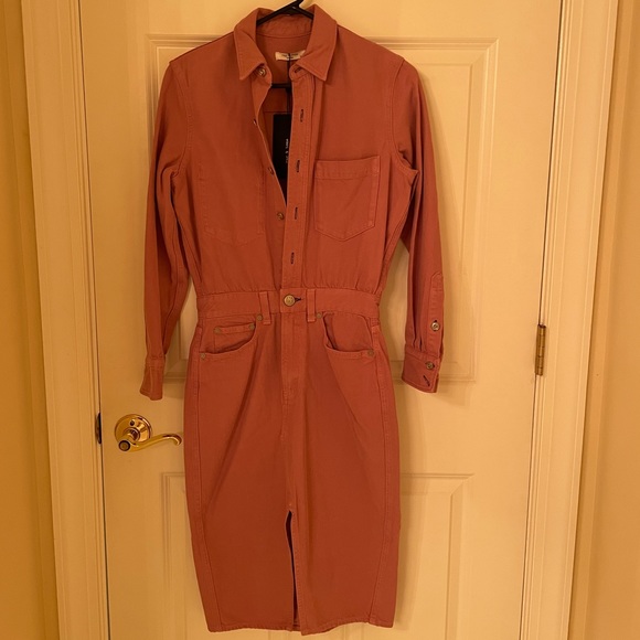 Rag & bone all in one denim dress - Picture 1 of 3